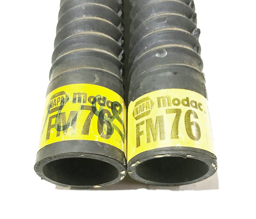 NAPA/Modac Lower Radiator Hose FM76 [Lot of 2] NOS