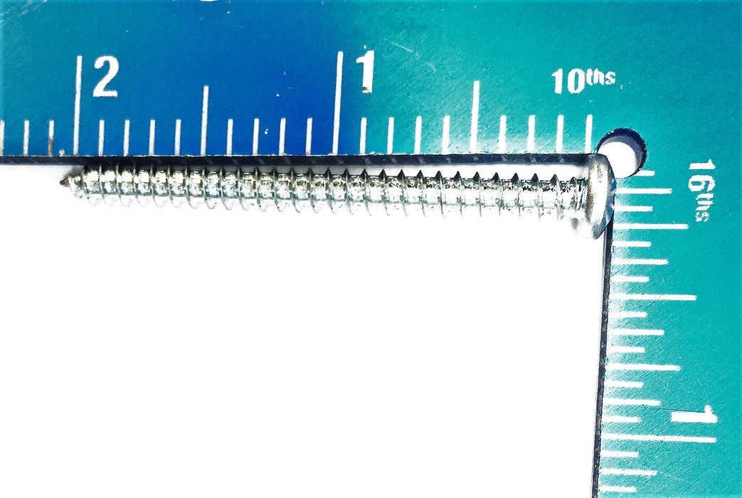 Action Bolt and Tool 8 X 2" Zinc Phillips Pan Screw 5305-60 (100pcs) NOS