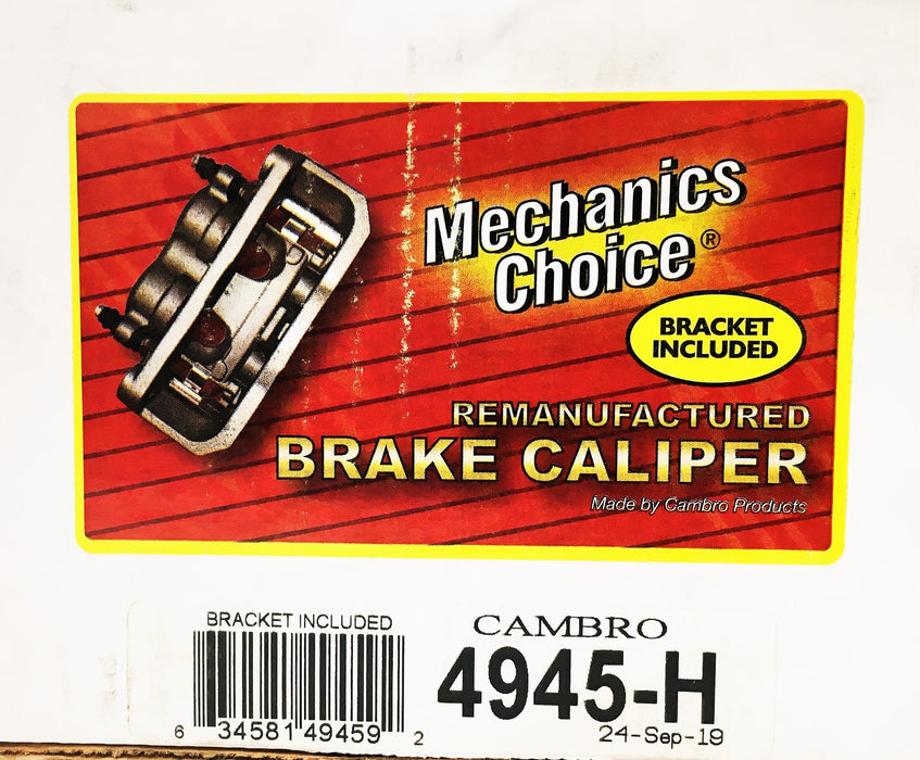Mechanic's Choice Cambro Brake Caliper 4945-H REMANUFACTURED