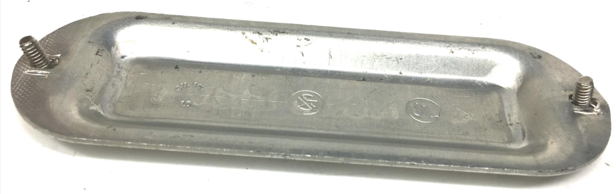 Appleton Conduit Body Cover 1" cu. in. Size Form 85 Unilet Conduit Outlet NOS