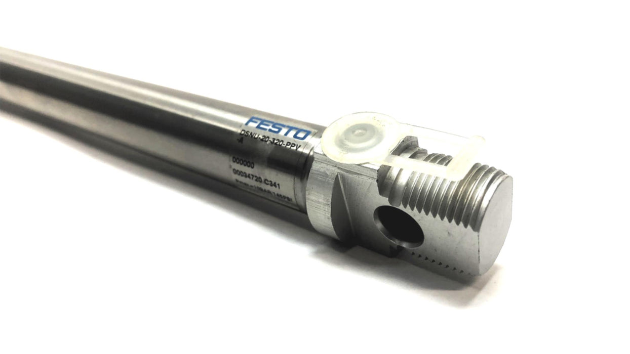 Festo PMax 10 Bar / 145 PSI Pneumatic Cylinder DSNU-20-320-PPV-A NOS