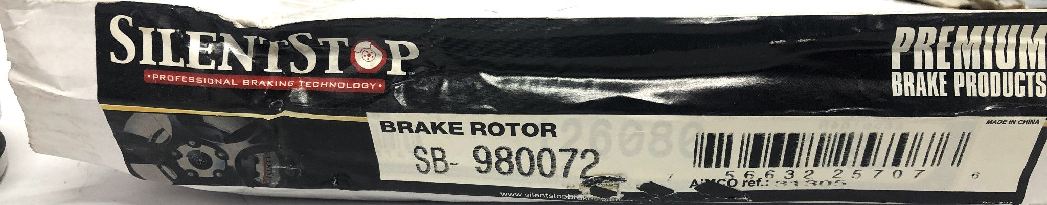 Silent Stop DuraGo Front Brake Disc Rotor SB-980072 (BR31305) NOS