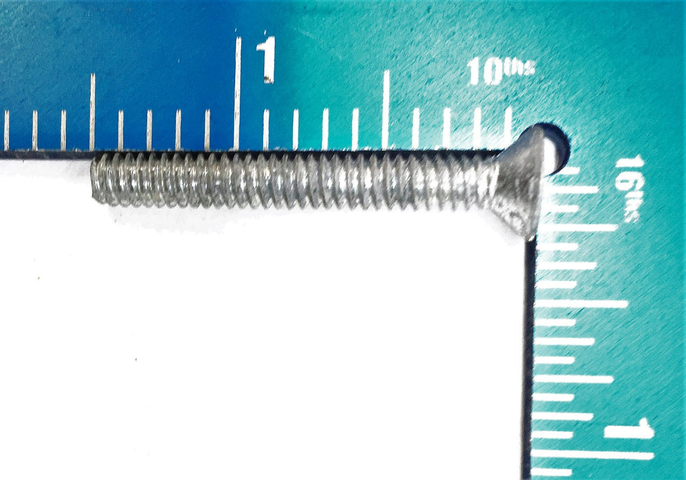 Interstate 10-24 X 1-1/2" Flat Slotted Machine Screw 5305-284 (100pcs) NOS
