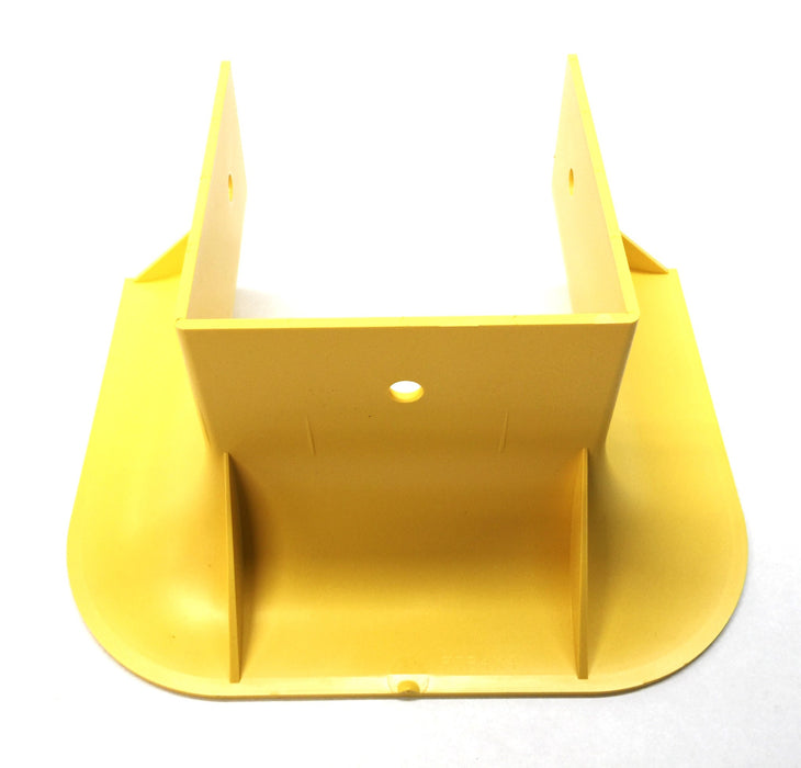 Panduit 3-Sided Trumpet for 4" Opening FTR4X4YL NOS