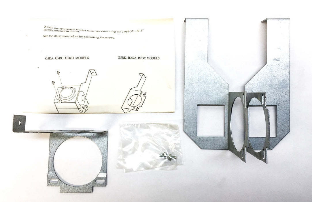 Partners Choice Kit Bracket for 7200 Gas Valve 902975 NOS