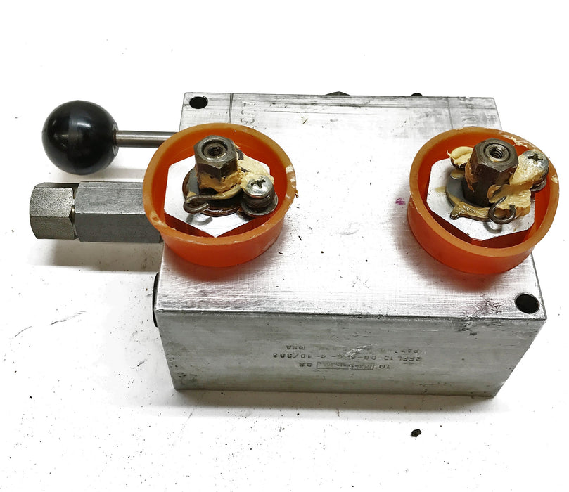 Fluid Controls Hydraulic Control Valve Assembly 2FFL-12-D6-6-6-4-10/30S NOS