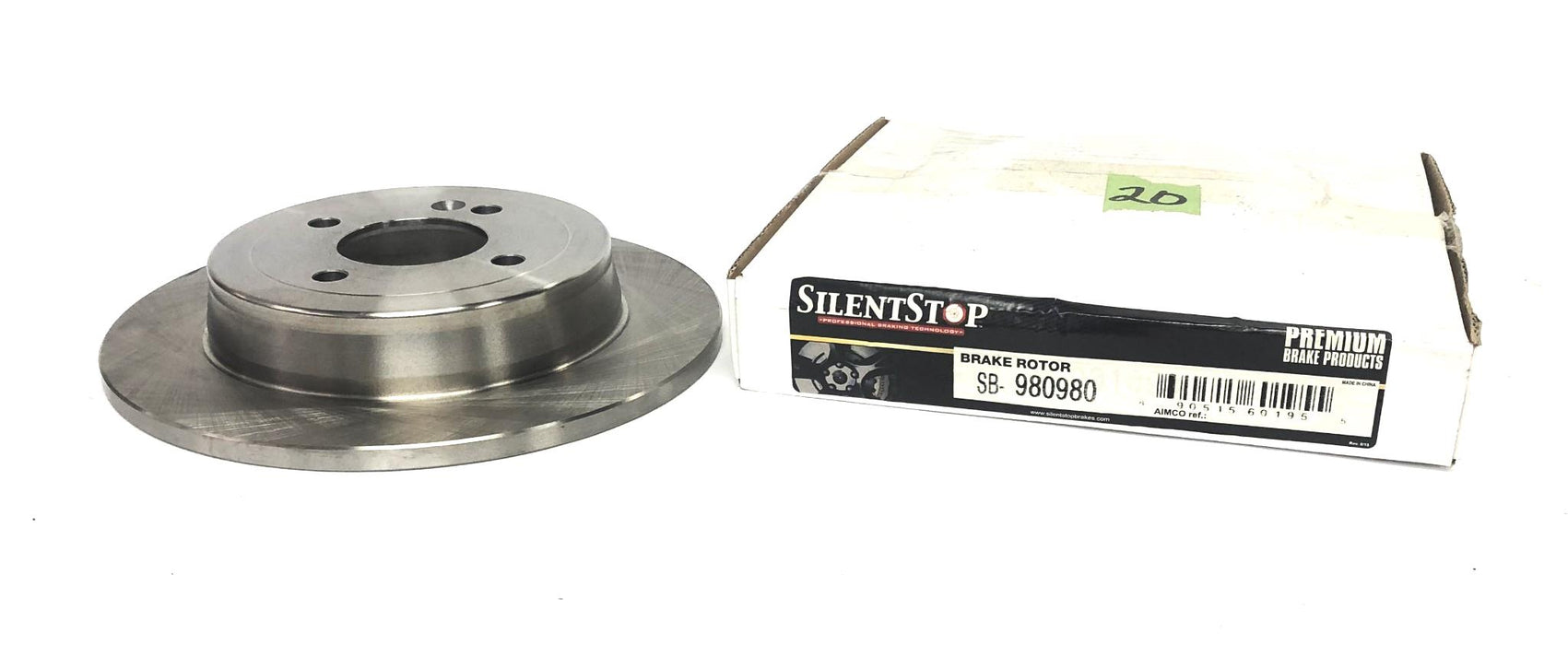 Silent Stop Rear Brake Disc Rotor SB-980980 NOS