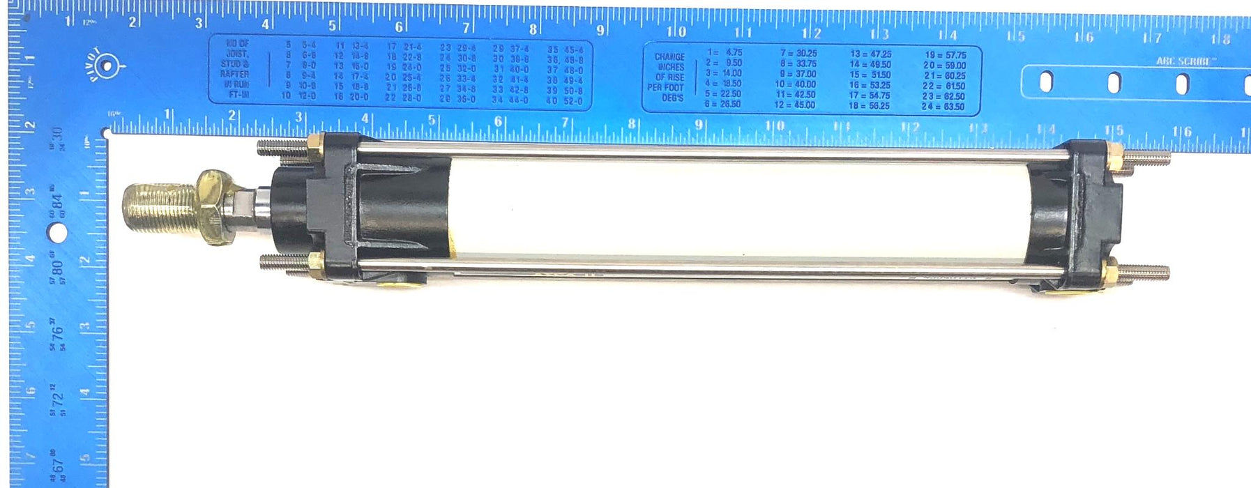 Asco Joucomatic P.max = 10 bar/140PSI Pneumatic Cylinder 43340175 NOS