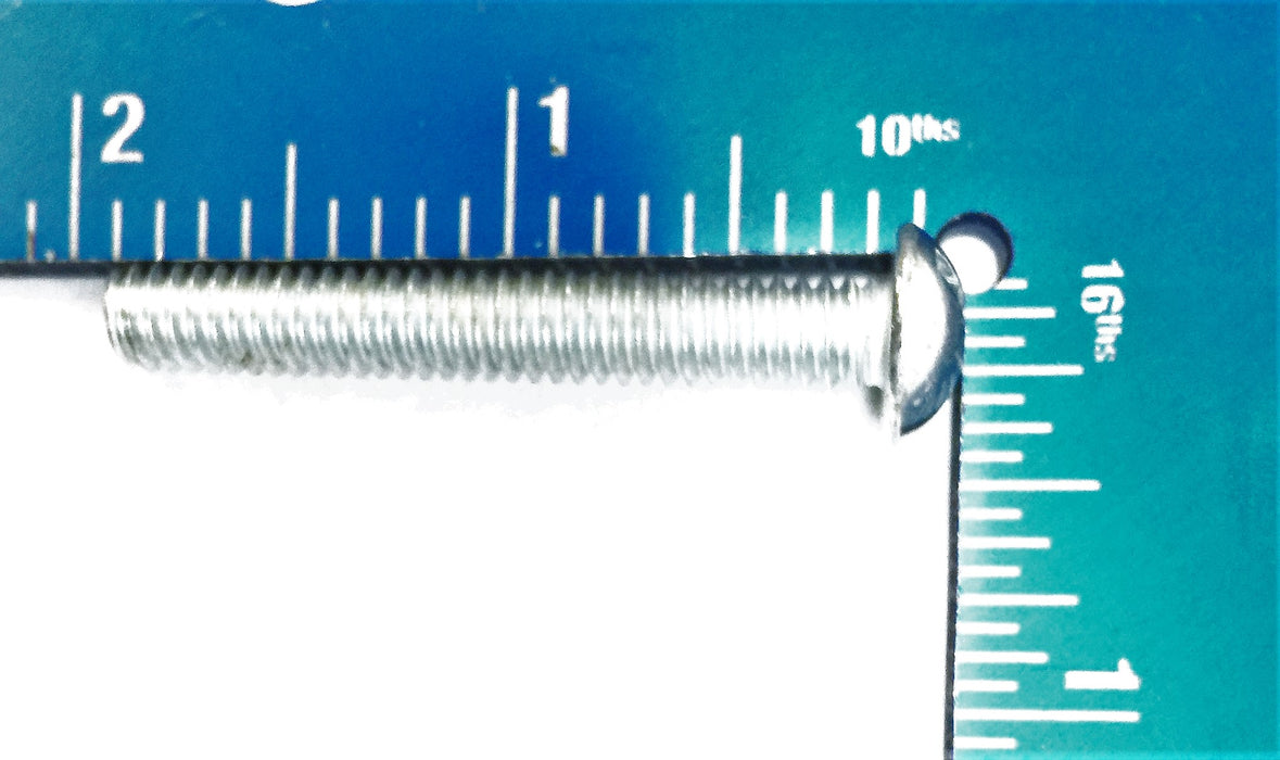 United Screw 1/4 X 1-3/4" Zinc Round Slotted Machine Screw 5305-339 (200pcs) NOS