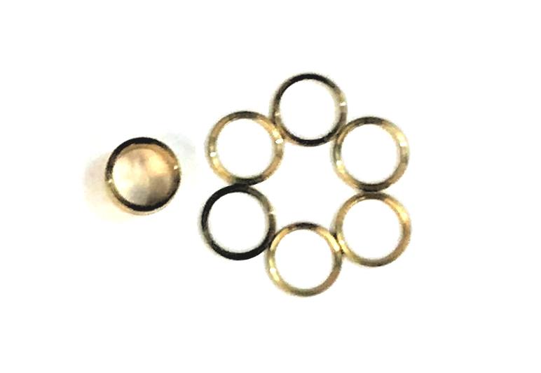 KINSLER FUEL INJECTION 0.183" SHIM KIT(6 EXTRA THIN SHIMS) 3034 NOS