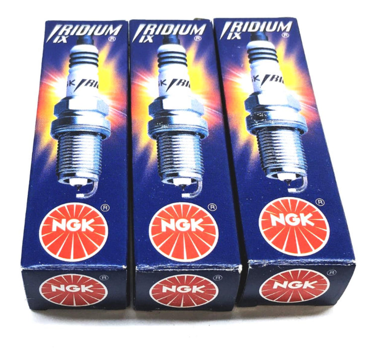 NGK Iridium 1X Spark Plug 5044 (BR8EIX) [Lot of 3] NOS