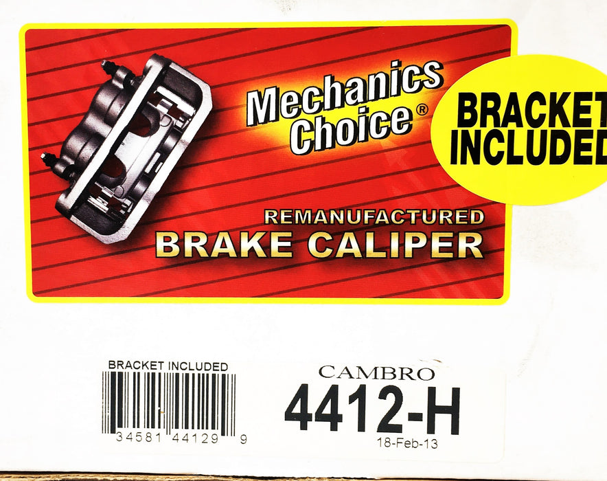 Mechanic's Choice Cambro Brake Caliper 4412-H REMANUFACTURED
