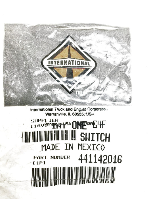 International/Navistar Switch OEM 441142016 NOS