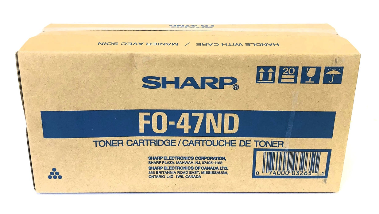 Sharp Toner Cartridge F0-47ND NOS