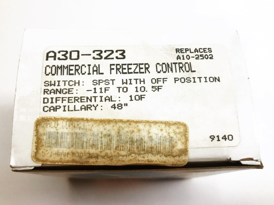 Ranco Temperature Control Switch with Differential Adjustment A30-323 NOS
