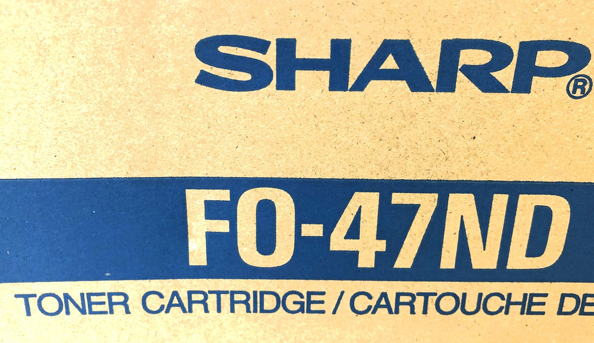 Sharp Toner Cartridge F0-47ND NOS