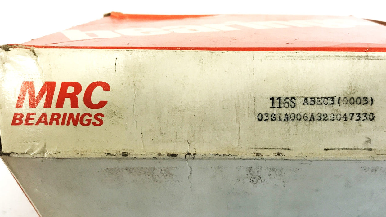 TRW/MRC Ball Bearing 116S NOS