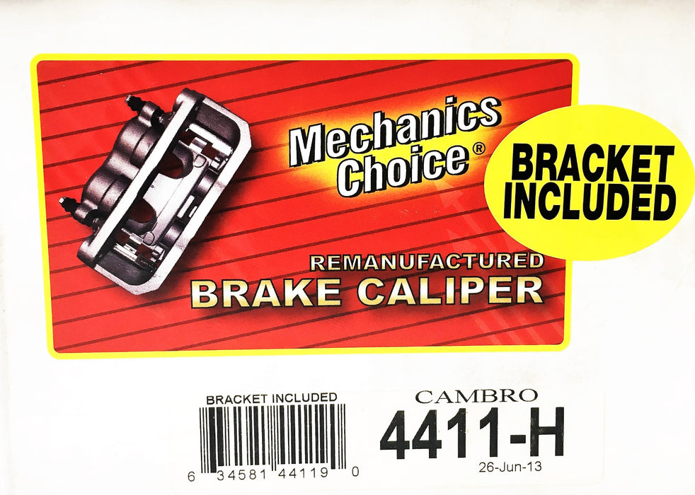 Mechanic's Choice Cambro Brake Caliper 4411-H REMANUFACTURED