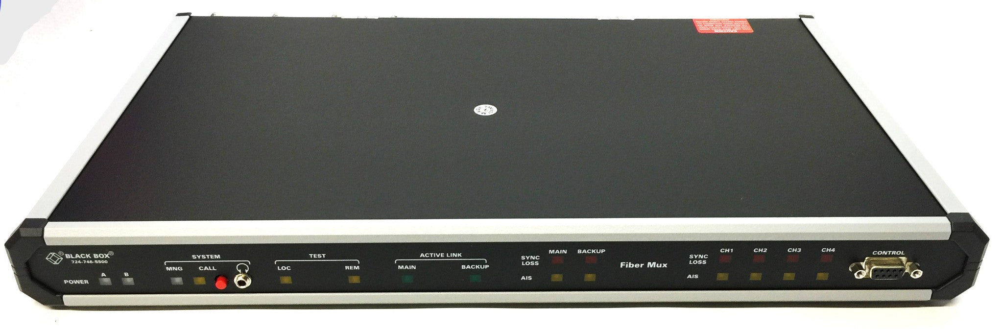 Black Box Fiber Mux Multiplexer MT1000A-E1-13 NOS