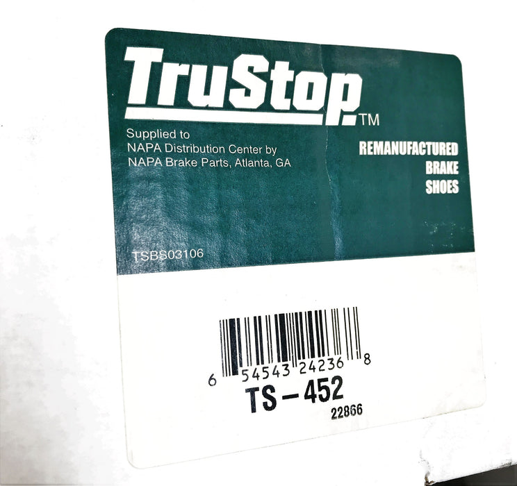 Napa Re-Lined Brake Shoe TS-452 NOS