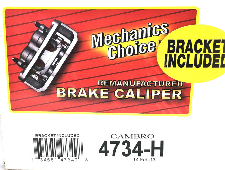 Mechanic's Choice Cambro Brake Caliper 4734-H REMANUFACTURED