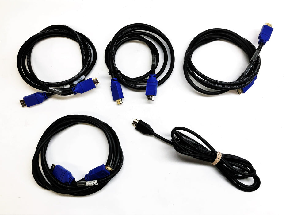 Unbranded 6 foot HDML Cable [Lot of 5] NOS