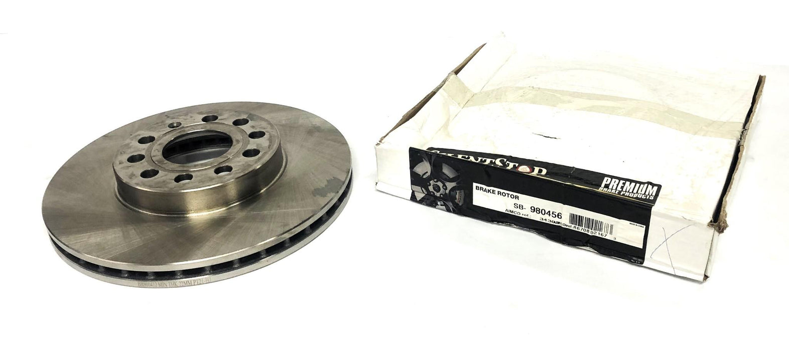 Silent Stop DuraGo Front Brake Disc Rotor SB-980456 (BR900412) NOS