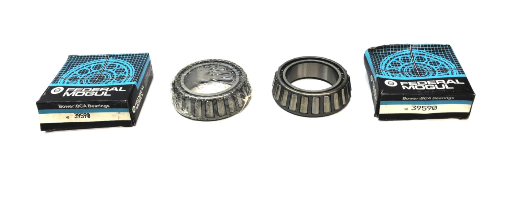 Federal-Mogul Bower Tapered Roller Bearing Cone 39590 [Lot of 2] NOS