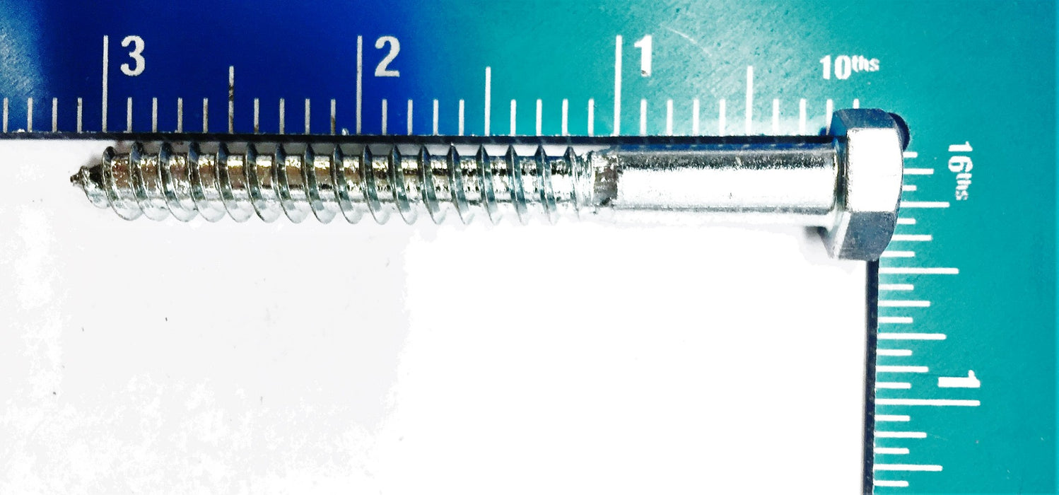 Unbranded 5/16 X 3" Hex Head Steel Lag Screws 5305-360 (100pcs) NOS