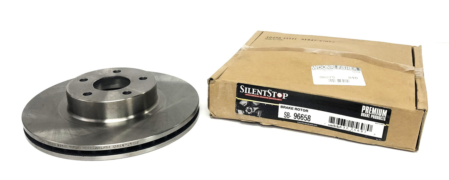Silent Stop Front Brake Disc Rotor SB-96658 NOS