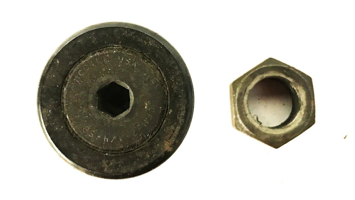 McGill Cam Follower Bearing with Nut CFH-2-1/4-SB USED