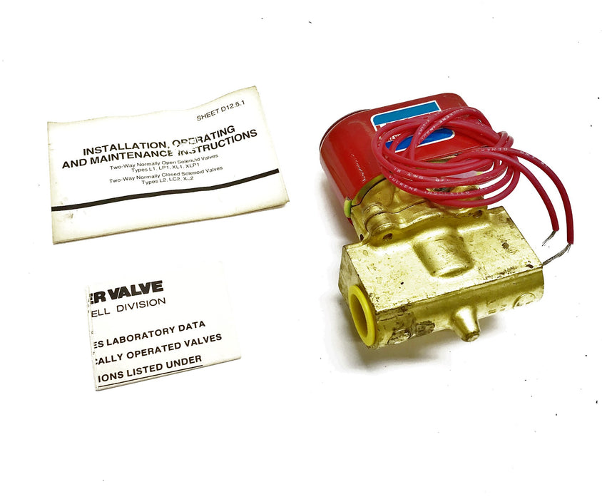 Lancer/Skinner Solenoid Valve Assembly 2L2LBG4150 NOS