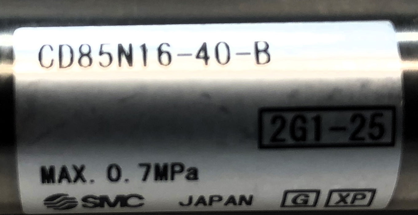 SMC Pneumatic Cylinder CD85N16-40-B NOS