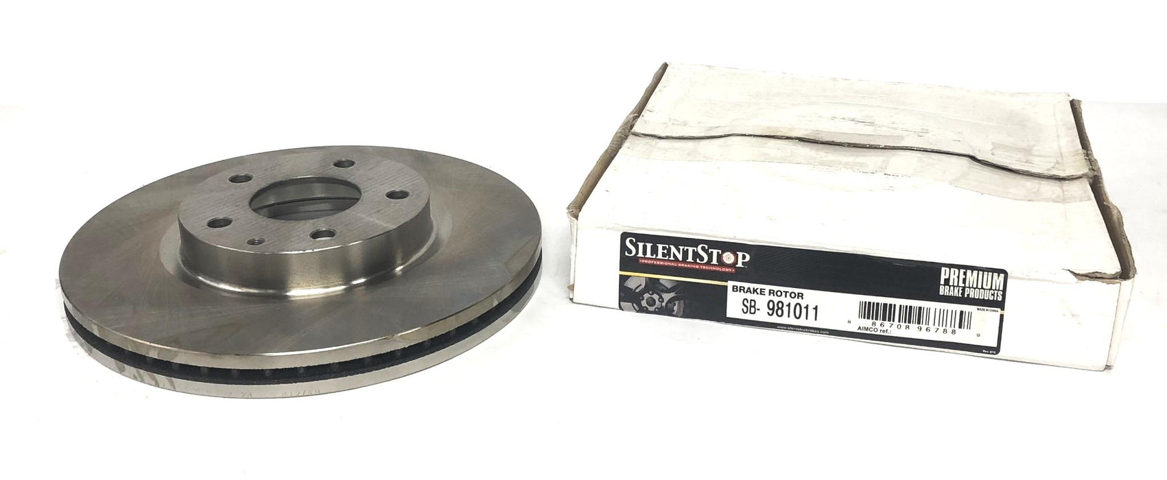 Silent Stop Front Brake Disc Rotor SB-981011 NOS