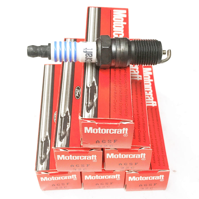 Motorcraft Spark Plug AGSF32C [Lot of 6] NOS