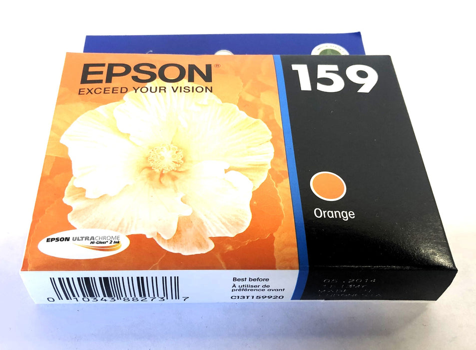 Epson 159 Orange Ink Cartridge T159920 [Lot of 3] NOS