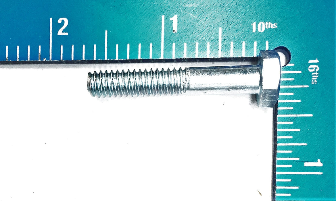 Super Brite Screw 1/4-20 X 1-1/2" Hex Cap Plated Screw 2A06 (100pcs) NOS