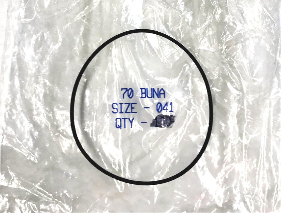 UNBRANDED O-RING 70 BUNA 3" ID SIZE 041 [LOT OF 95] NOS