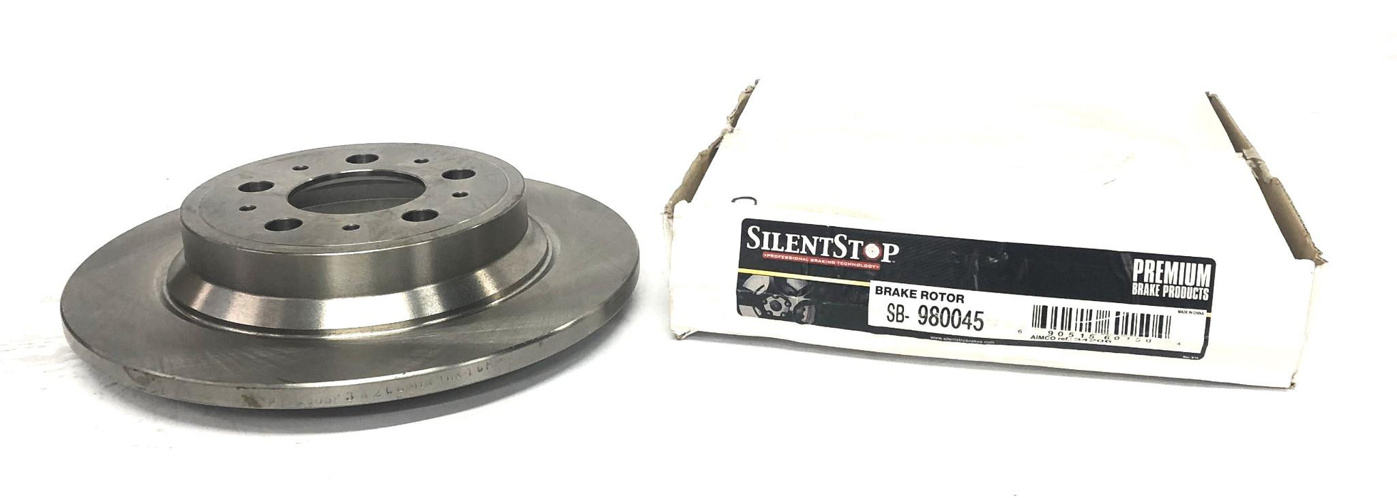 Silent Stop Rear Brake Disc Rotor SB-980045 NOS