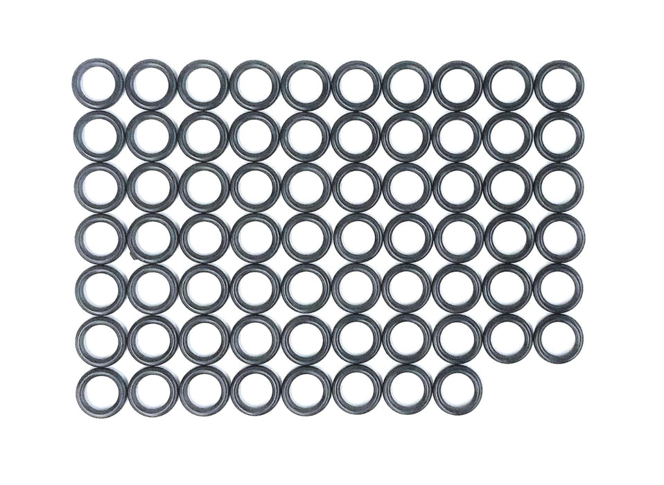 UNBRANDED O-RING 70 BUNA 10mm ID SIZE 2.5x10 [LOT OF 68] NOS