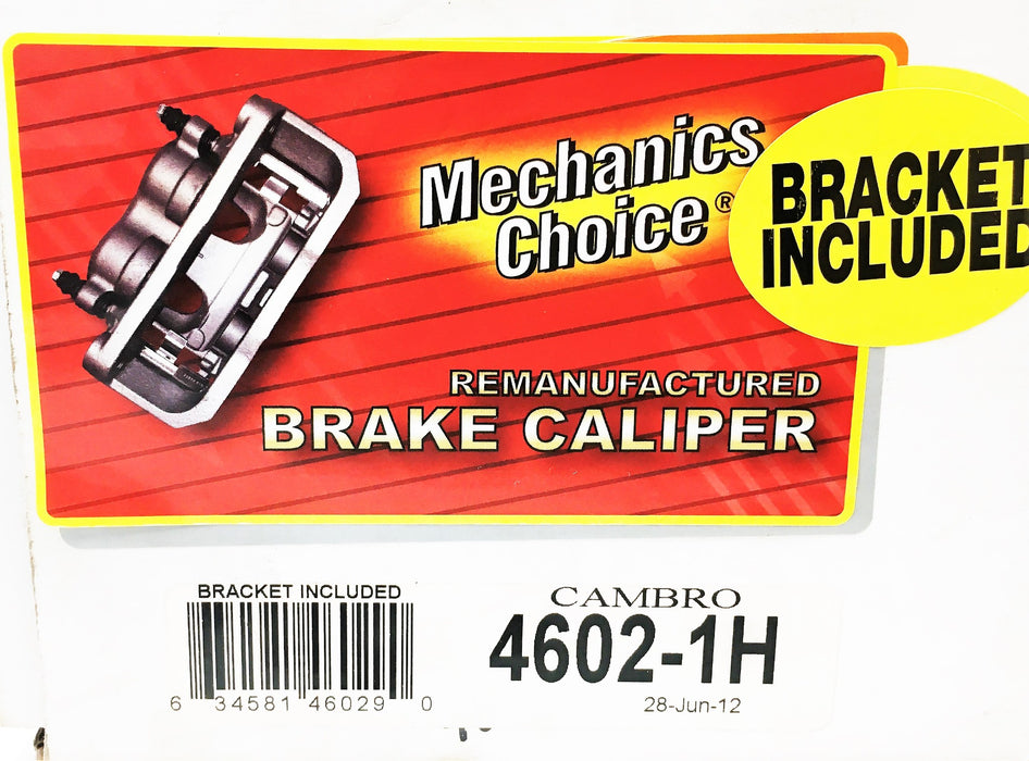 Mechanic's Choice Cambro Brake Caliper 4602-1H REMANUFACTURED