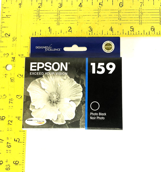 Epson 159 Photo Black Ink Cartridge T159120 [Lot of 3] NOS