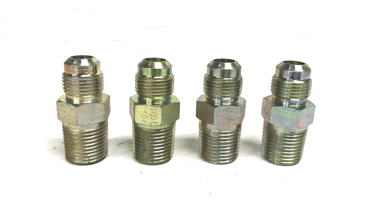 Unbranded Female 13/16 to Female 3/4 Inch Flared Gas Fitting [Lot of 4] NOS
