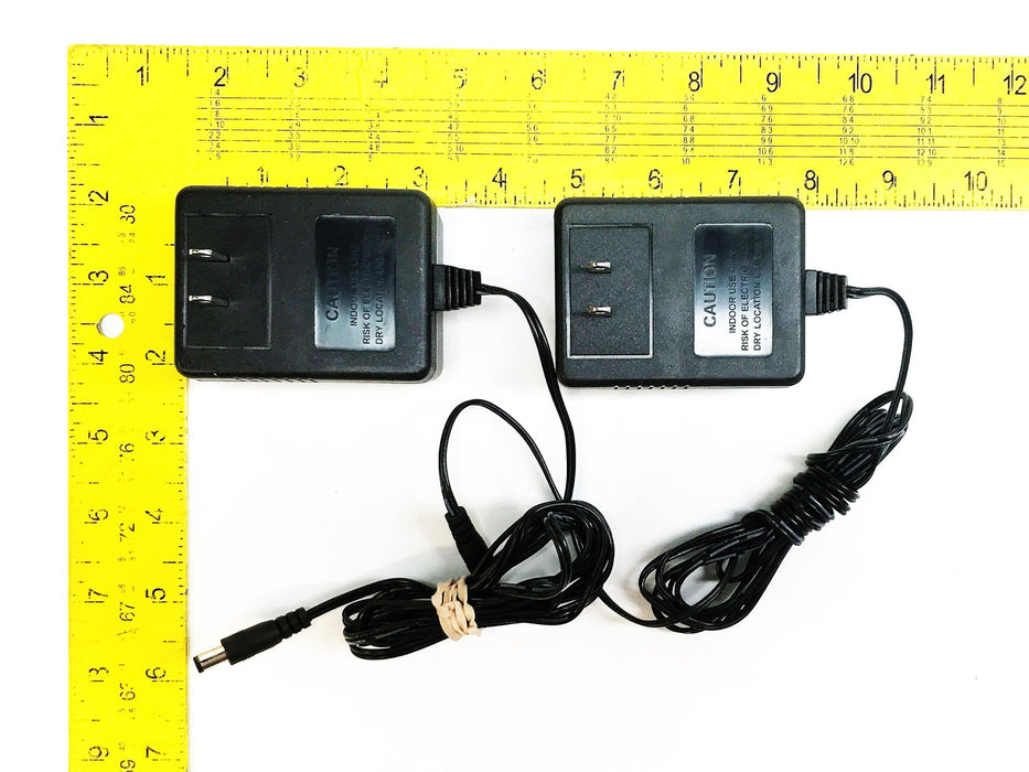 Unbranded 12-Volt 1-Amp AC Power Supply/Adapter MKD-48121000 [Lot of 2] USED