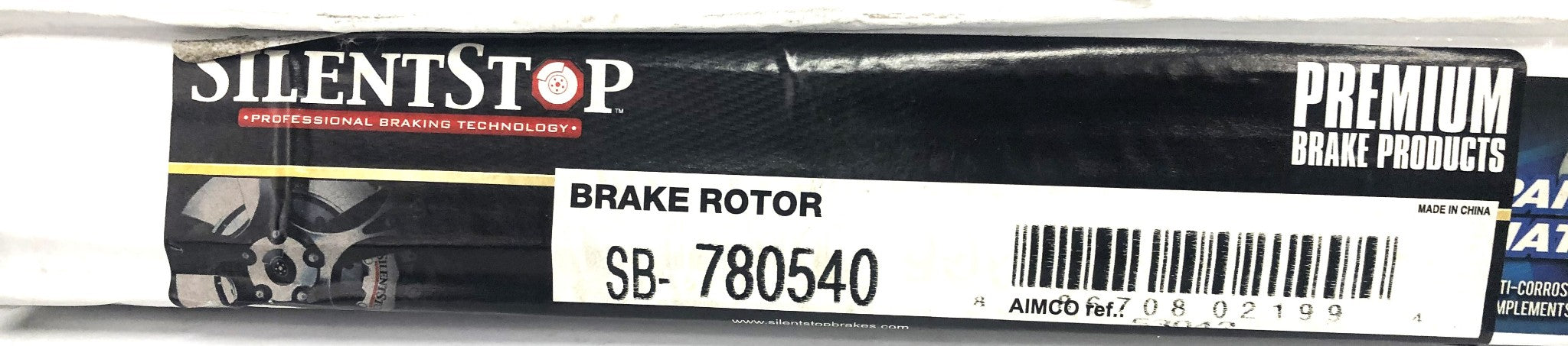 Silent Stop Front Brake Disc Rotor SB-780540 (BR900322-01) NOS