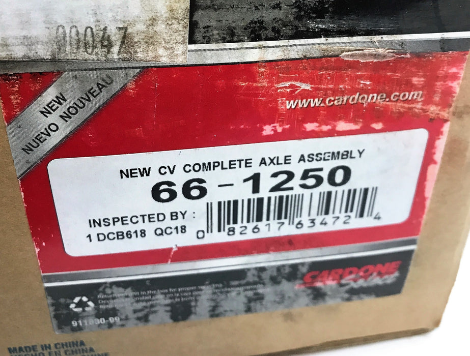 Cardone CV Axle Assembly 66-1250 NOS
