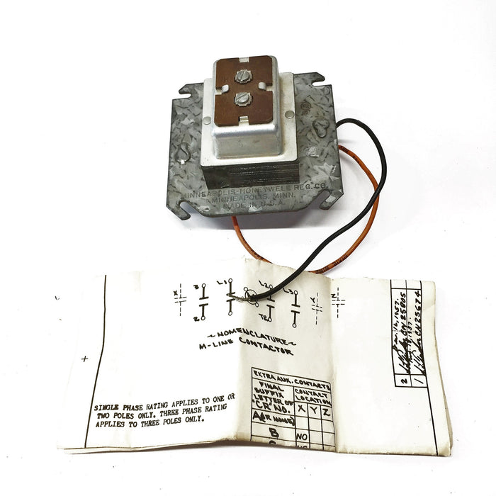 Honeywell Open Circuit Transformer AT72D14851 NOS