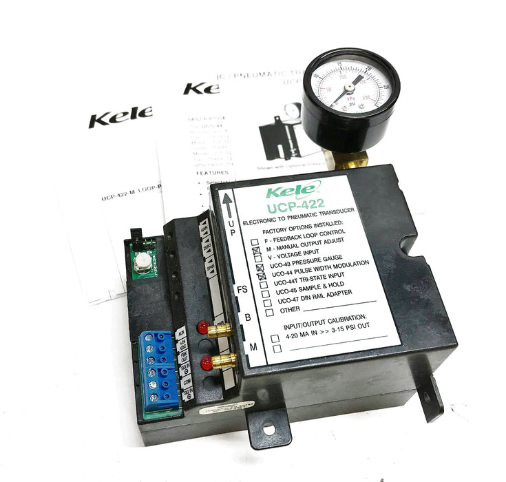 Kele Transducer Assembly UCP-422-M2-43-44 NOS