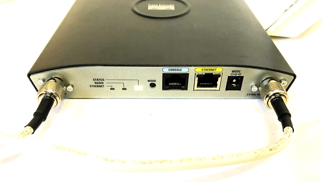 Cisco Wireless Access Point With Antenna AIR-LAP1242AG-A-K9 [Lot of 2] USED