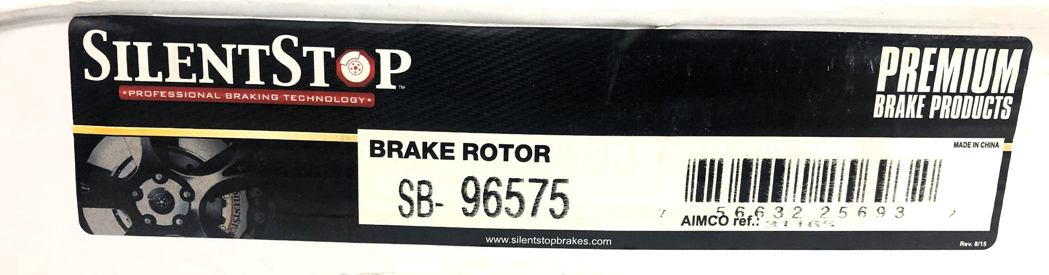 Silent Stop DuraGo Front Brake Disc Rotor SB-96575 (BR31155) NOS